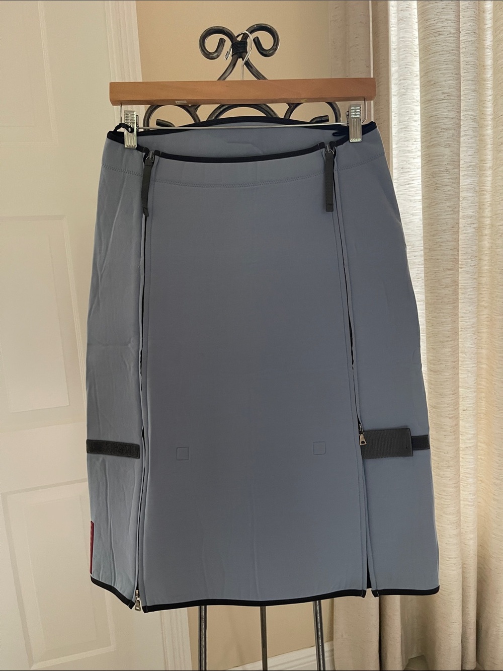 PRADA Sport Women’s Streamlined Light Blue Performance Skirt